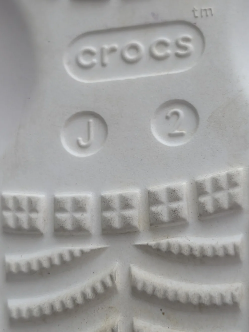 CROCS Kids Glitter Purple Textured Clog Sandals - Picture 10 of 10